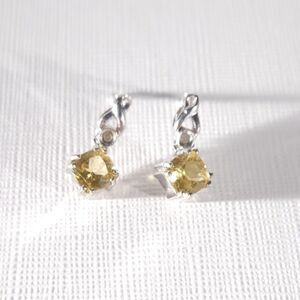 Golden Apatite Stud Earrings